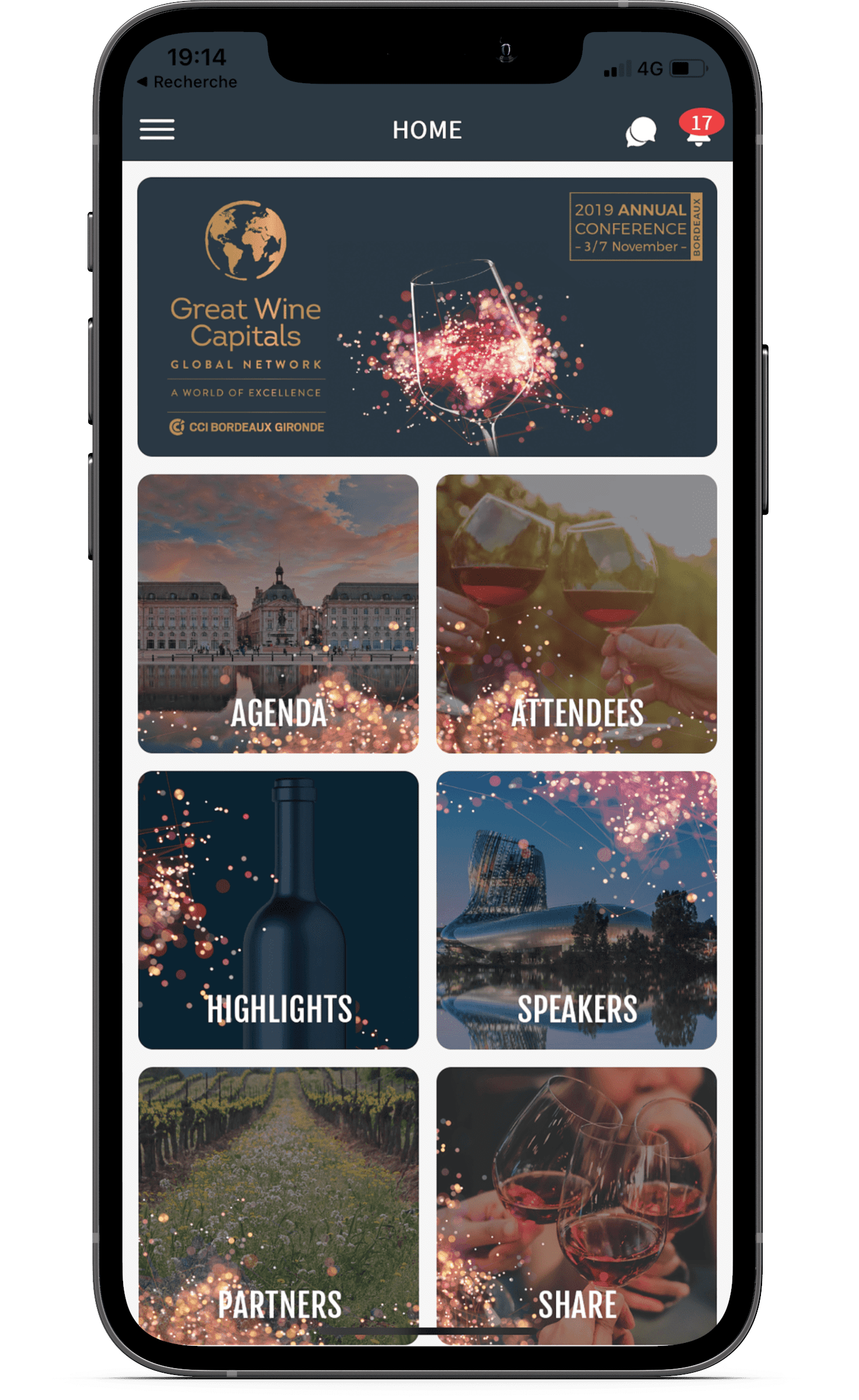 app pour séminaire