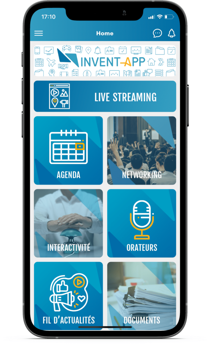 application evenement hybride