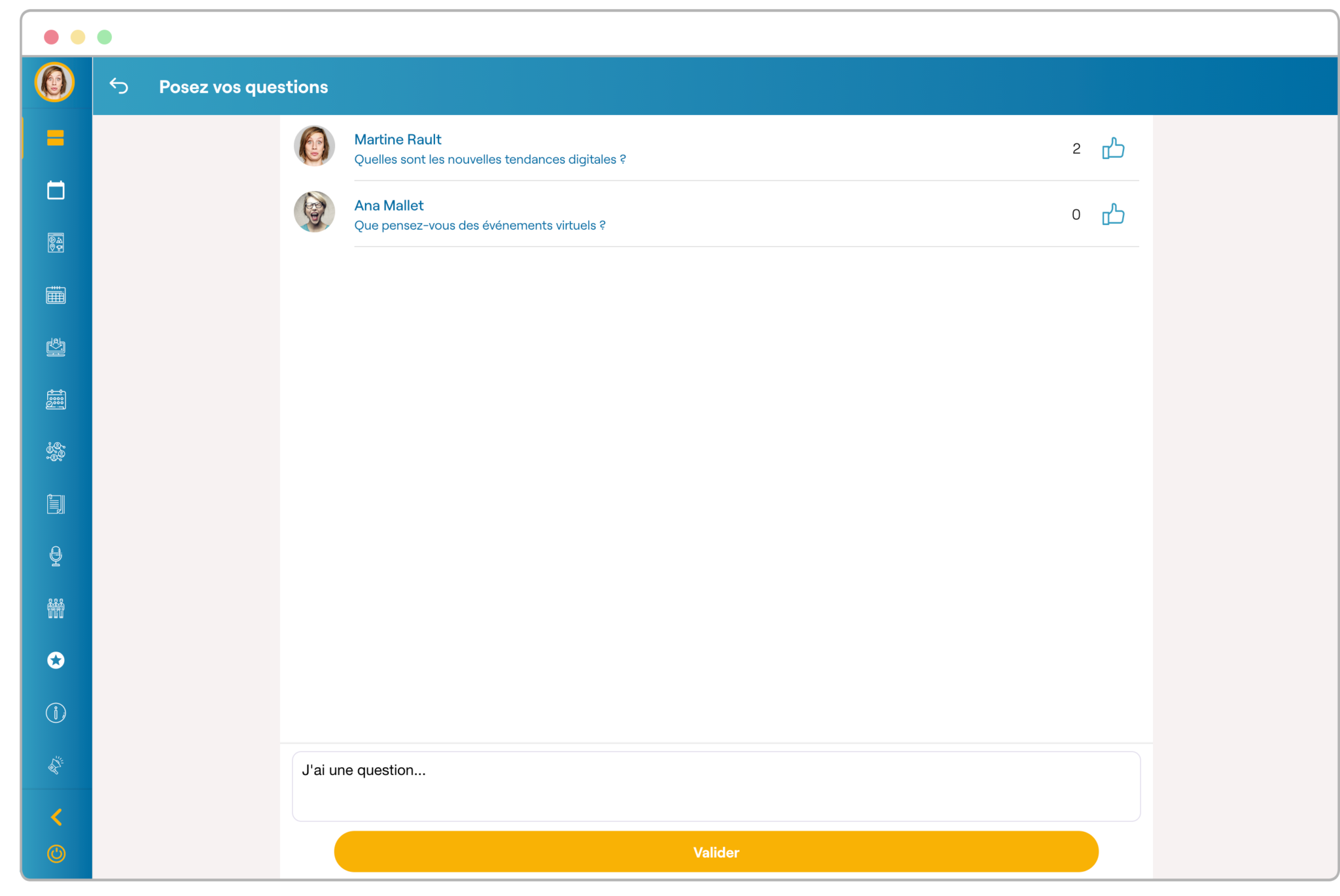 plateforme interactive