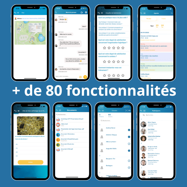 + de 80 fonctionnalités