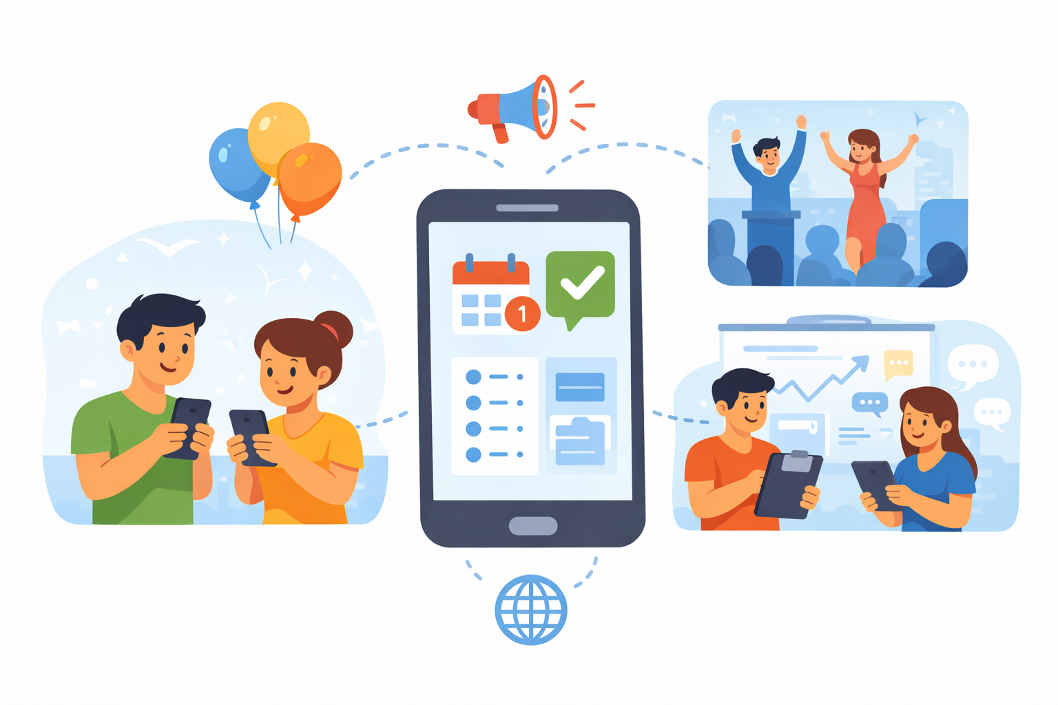 Application pour la communication interne – Intranet Sécurisé | Invent App